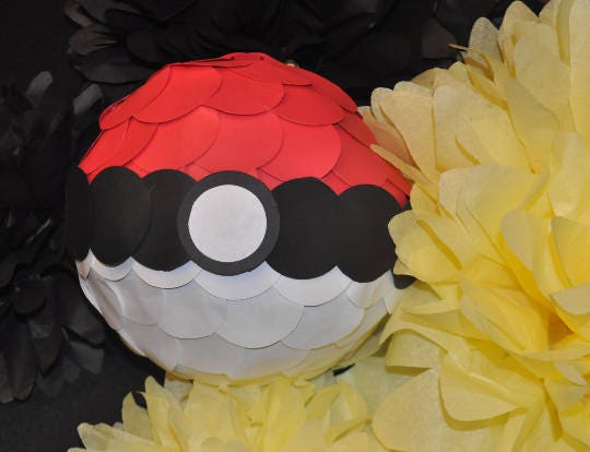 Pokeball Pinata Pokemon Pinata Pokemon Birthday Gotta Catch Em All