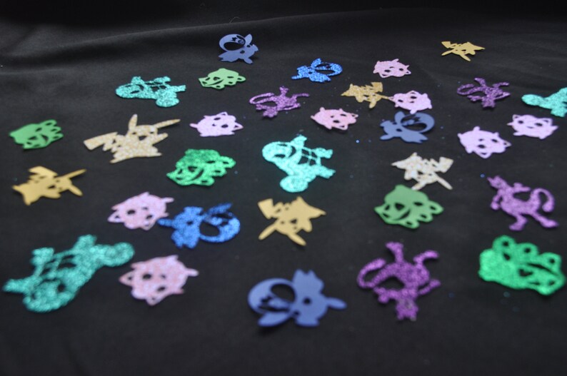 Pokemoninspired Confetti Pokemon Go Confetti Pokemon Etsy