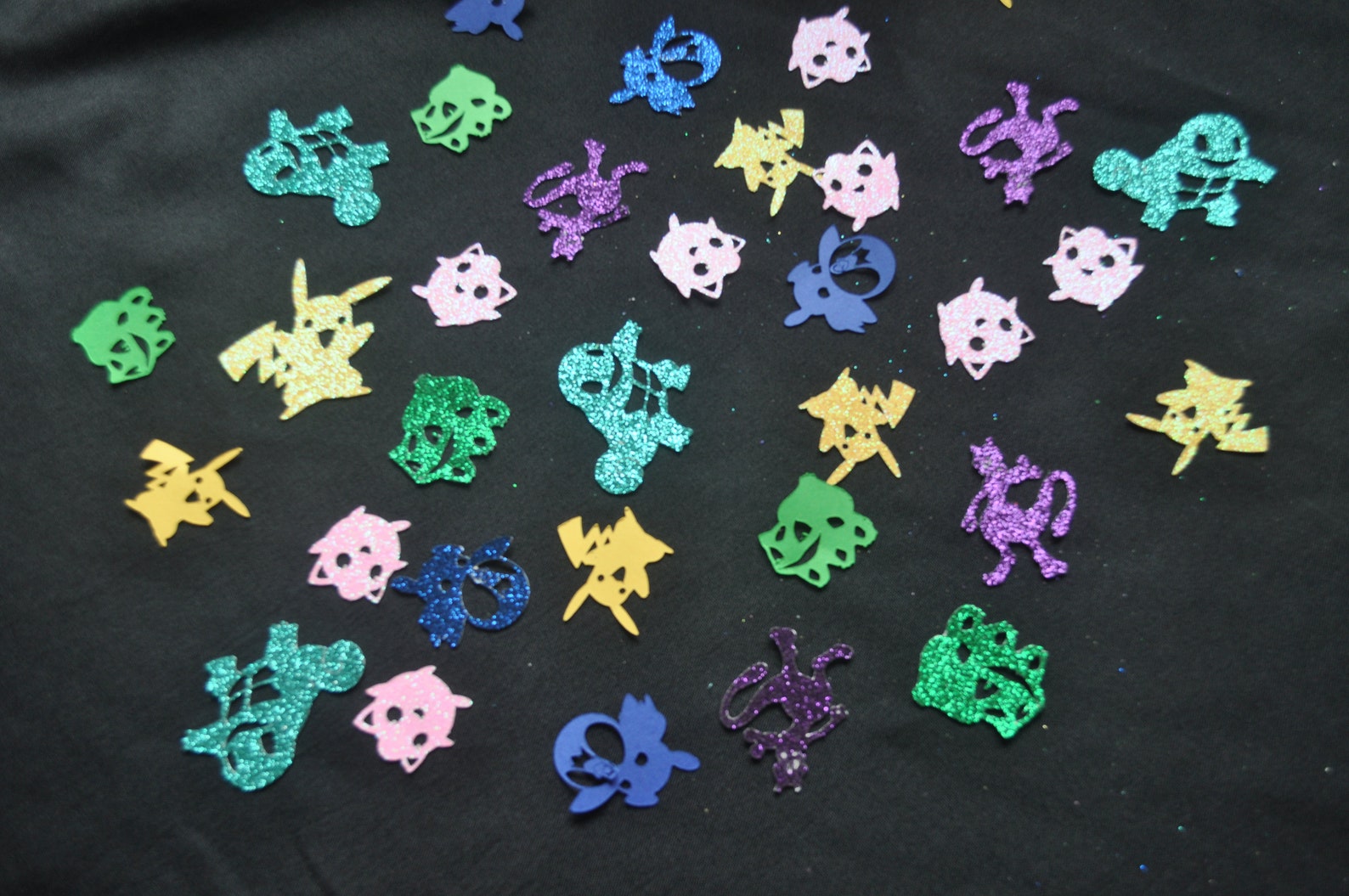 PokemonInspired Confetti Pokemon Go Confetti Pokemon Etsy