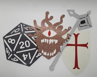 Dungeons and Dragons Inspired Banner | DnD Geburtstag | DnD Dekorationen