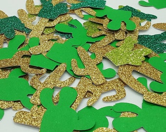 Cacti Confetti | 200 Pieces of Glittery and Matte Confetti | Cactus Party | Oasis Party | Fiesta