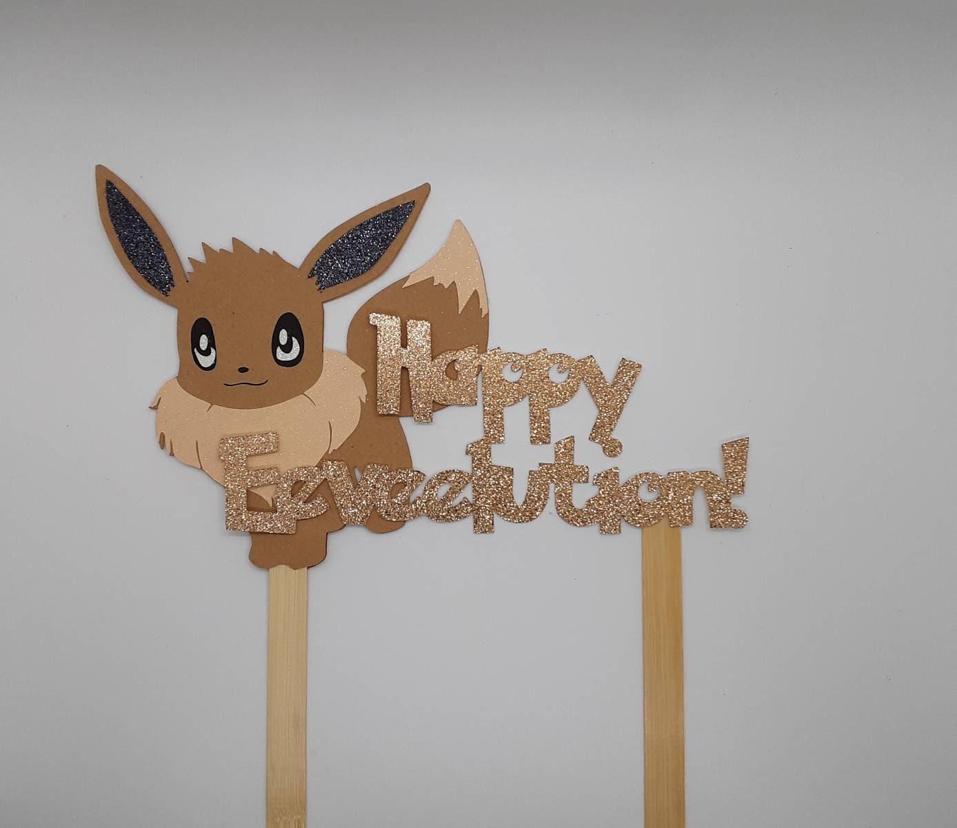 Topper torta ispirato a Eevee / Topper torta Pokemon -  Italia