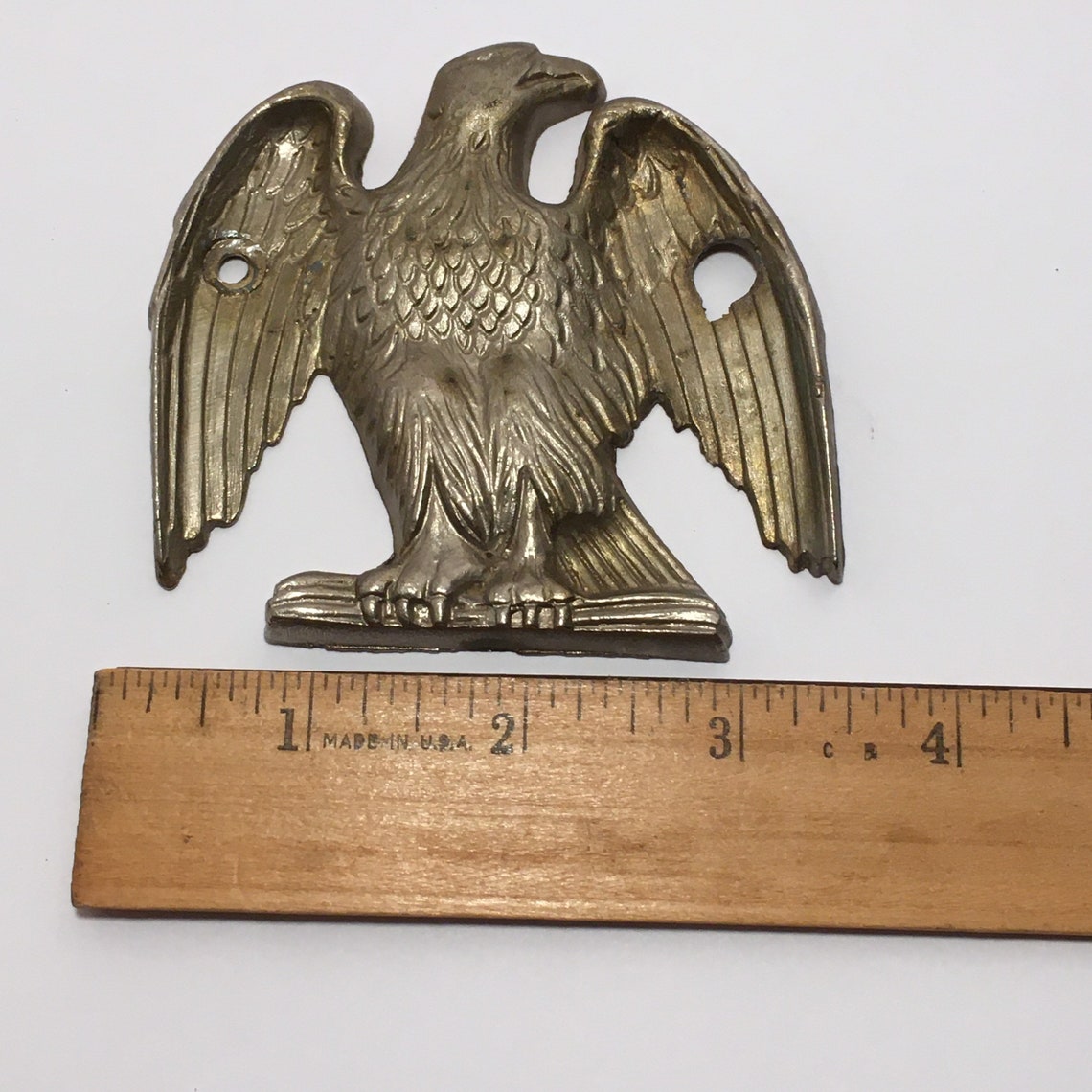 Vintage Metal American Eagle wall Plaque Etsy