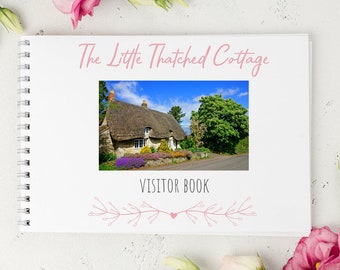 Personalised Holiday Cottage Venue Visitor Comments Book