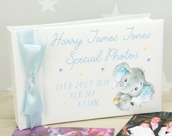 personalised baby boy photo album