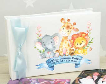 personalised baby boy photo album