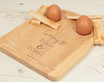 Personalised Dippy Egg and Toast Breakfast Board