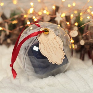 Christmas bauble engagement ring box Clearance