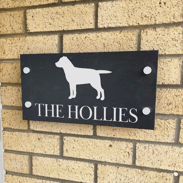 Dog House Plaque Etsy UK