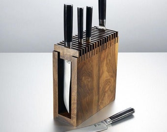 Kitchen Knife Holder Etsy