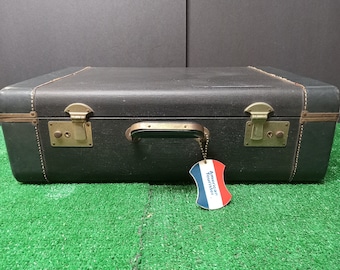 Vintage Hard Bodied Suitcase - As is - (NBPE#2510)