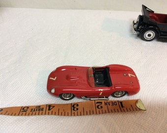 Western Models Red 1957 Metal Car Model - Signed? - (NBPE413)