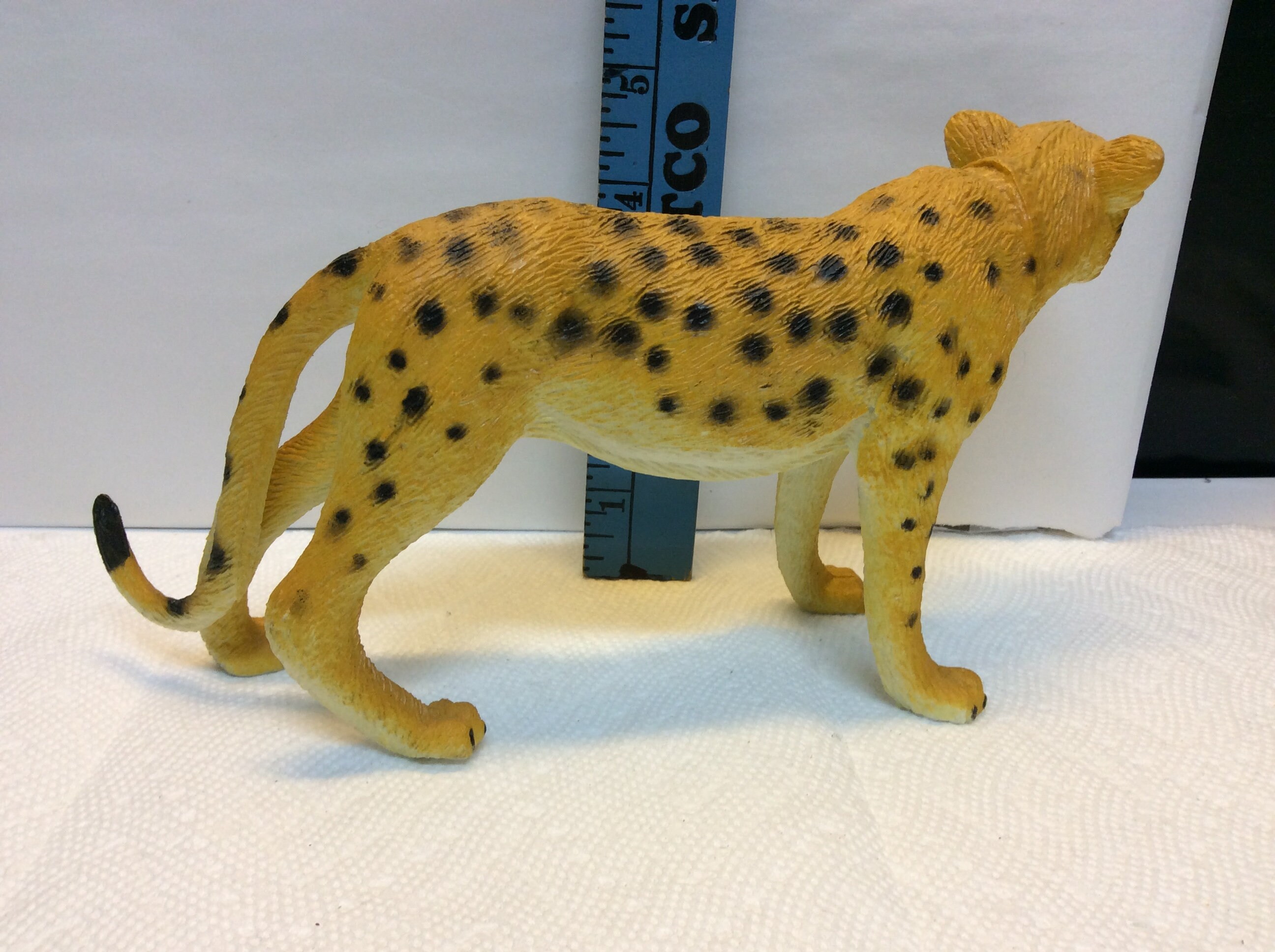 Iridescent Leopard - sparkly leopard print fabric - poly