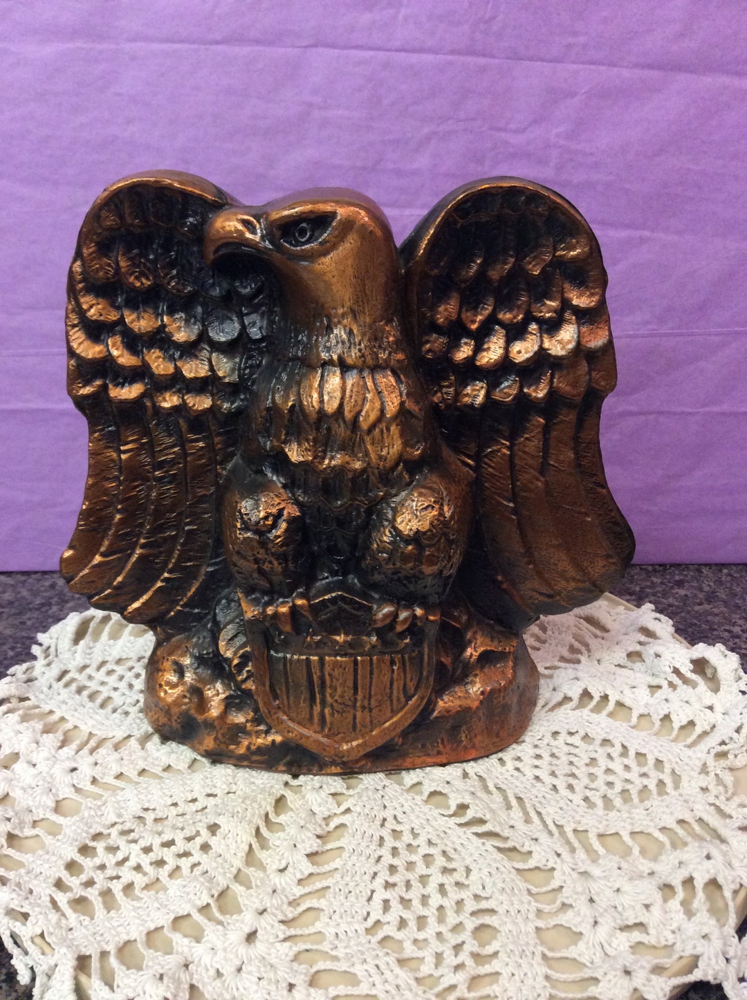 Vintage Commemorative Edition Eagle Metal Bank Vintage Commemorative Edition Eagle Metal Bank