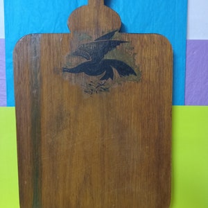 Primitive - Vintage - Schneidebrett - (NBPE#1431)