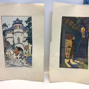 Robert L. Stevenson - Block Prints - Alt - Erstaunlich - (NBPE#478)