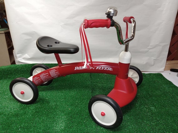 Vintage Radio Flyer 4-wheel Scooter - Ride on Toy - (NBPE#1948) - Etsy