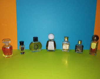 Les Meilleurs Parfums De Paris - Vintage / Used - Set of 7 - Etsy