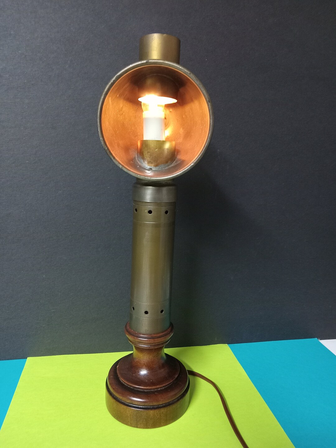 Vintage Candlestick Electric Light Working NBPE2092 Etsy