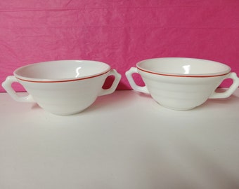 手吹きガラスバスケット - アンバー、ブラウン、クリアのヴィンテージ