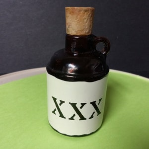 Vintage Avon Miniature Little Brown Jug - (NBPE#2269SB)