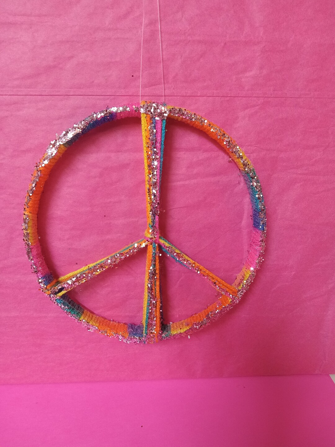 Wrapped Peace Sign 6