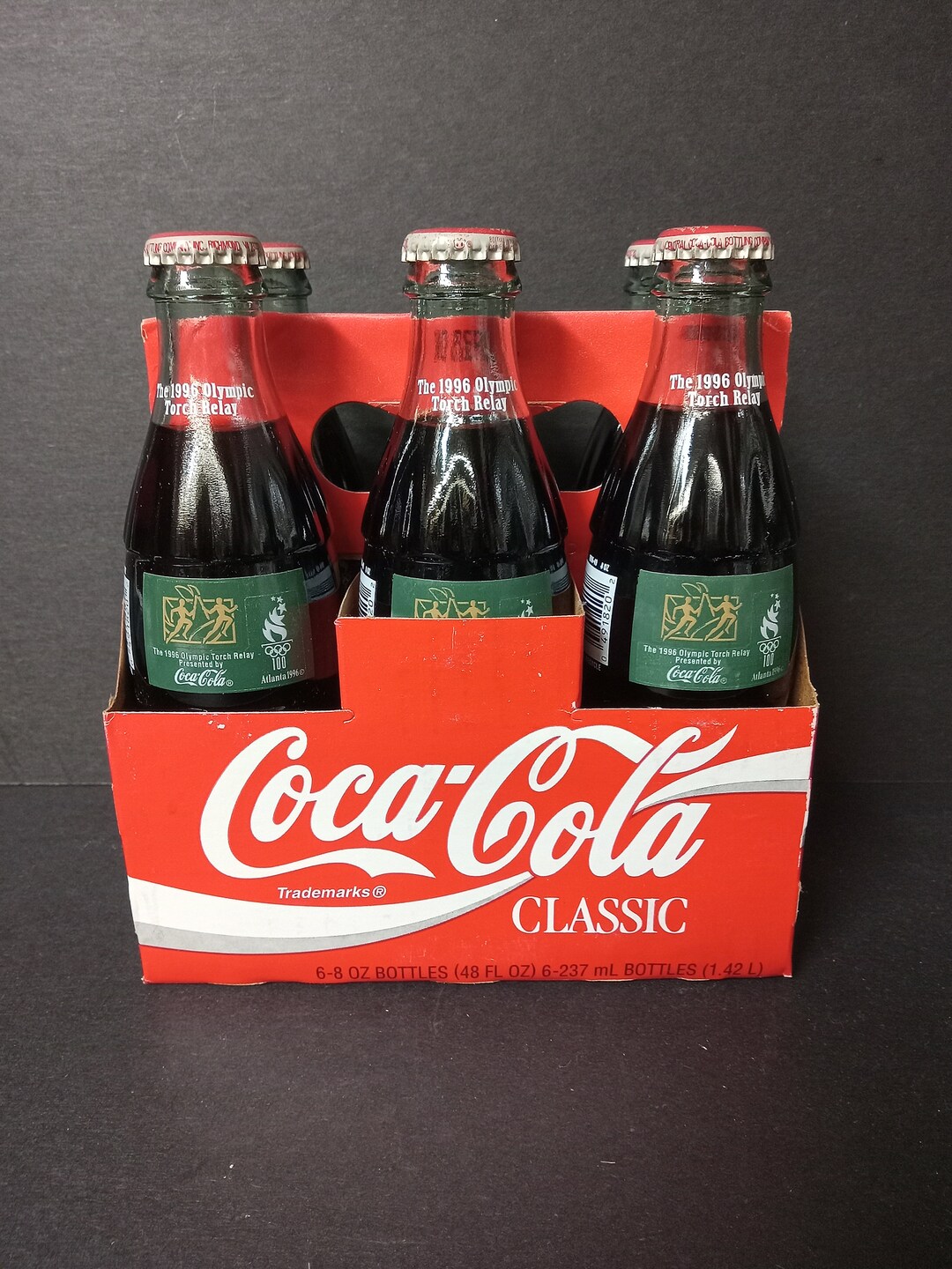 DECORATE PURPOSE Only! 1996 Commemorative Olympic Collectible Coca