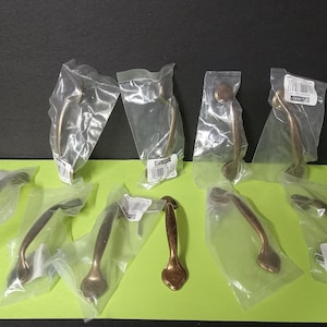 10 New Liberty Brasstone Handles - (NBPE#2214)