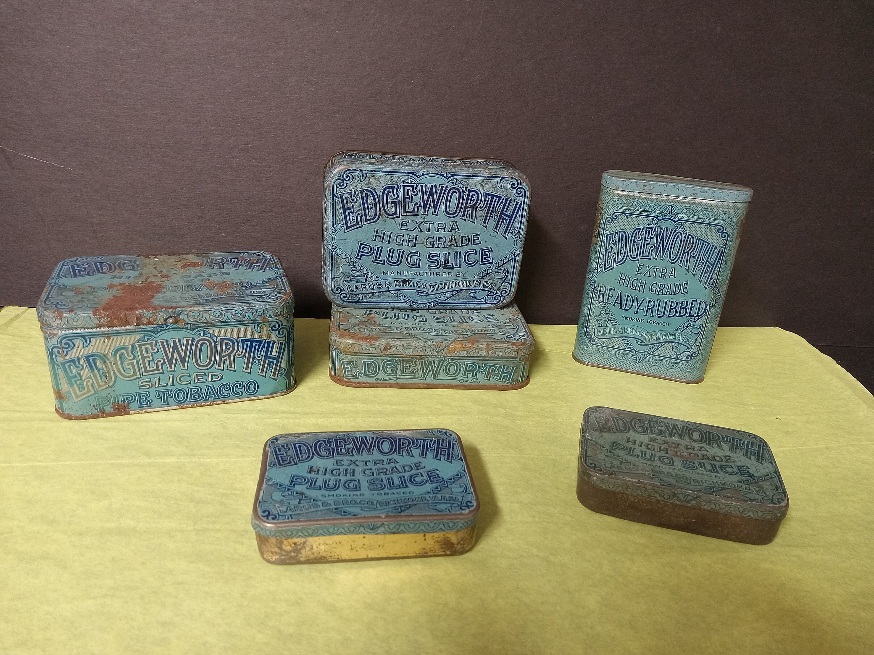 edgeworth tobacco Edgeworth: READY RUBBED 1 3-8 oz. 6 Pouches in Display Box Edgeworth Ready Rubbed Revisited |