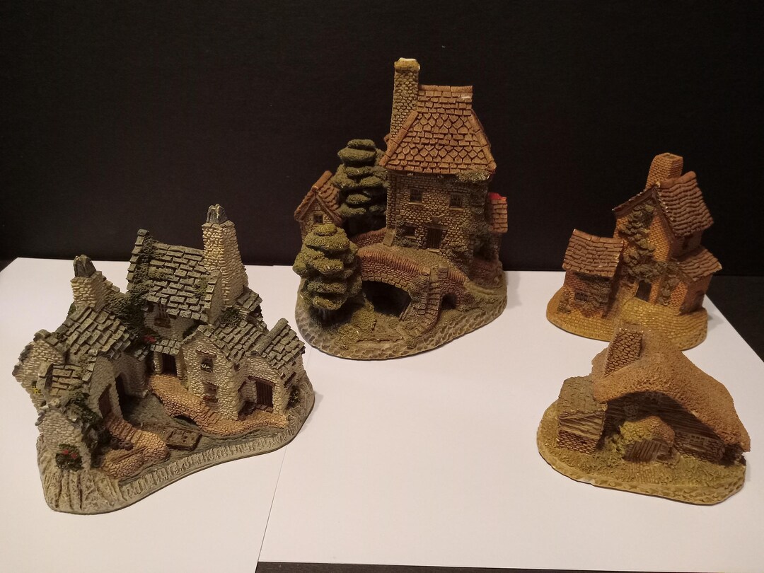 4 David Winters Collectible Cottages - Great Britian - (NBPE#2681D) - Etsy