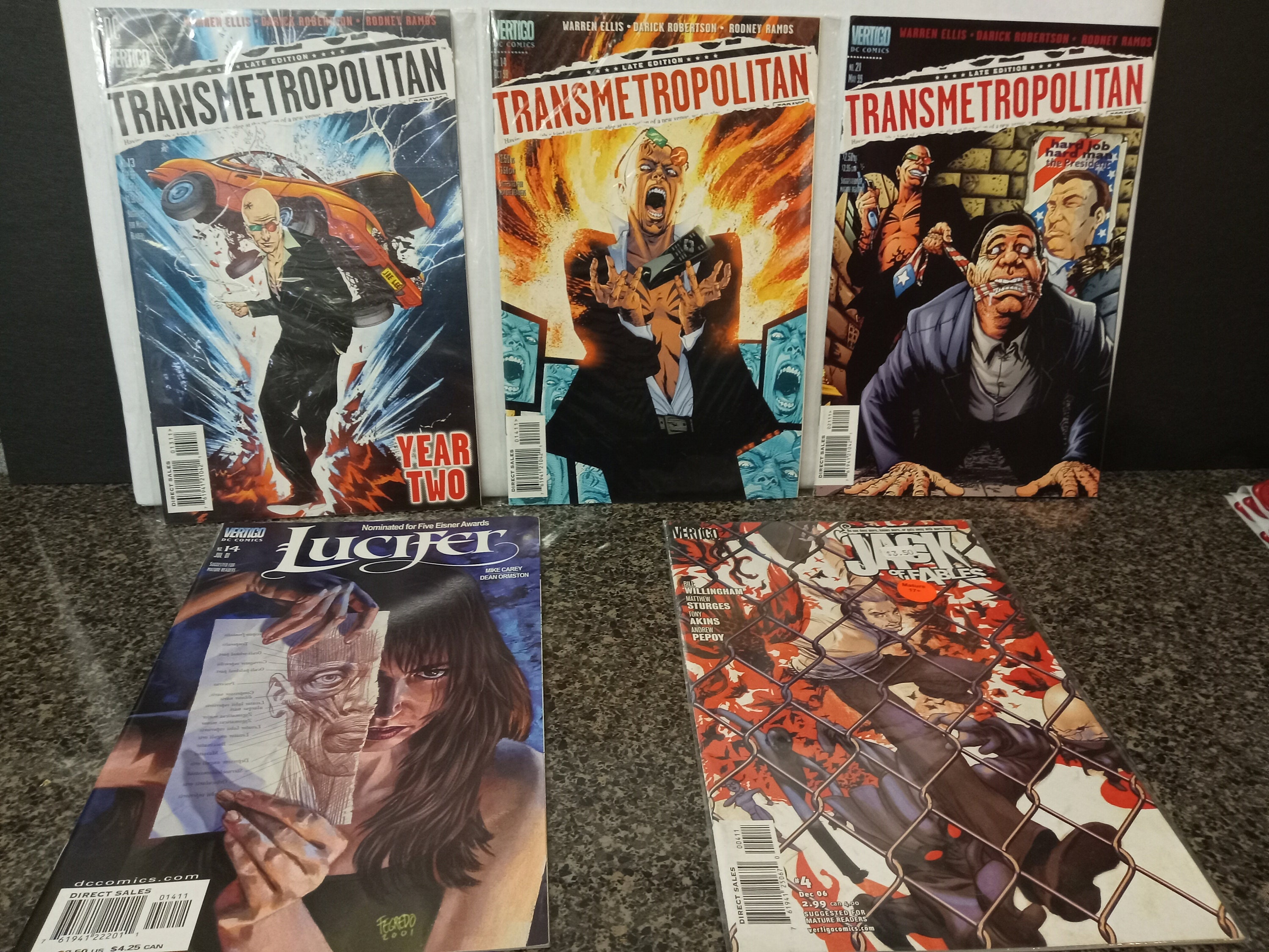 8 DC Vertigo Comics - Vintage - (NBPE#1032) - Etsy