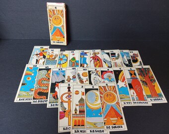 Rare Vintage Le Soleil Cards - (NBPE#2467E)