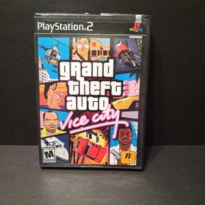2002 Play Station 2 - Grand Theft Auto - Vice City - (NBPE#2699ED)