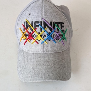 New Era Marvel Avengers Snapback Hat Thanos Infinite Power Grey Rainbow Cap