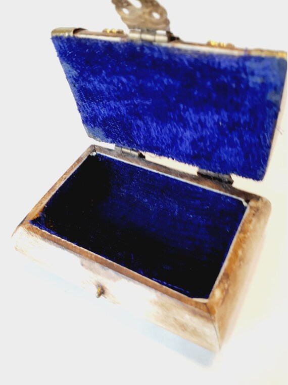 Camel bone box Inlaid trinket box brass Camel bone je… Gem