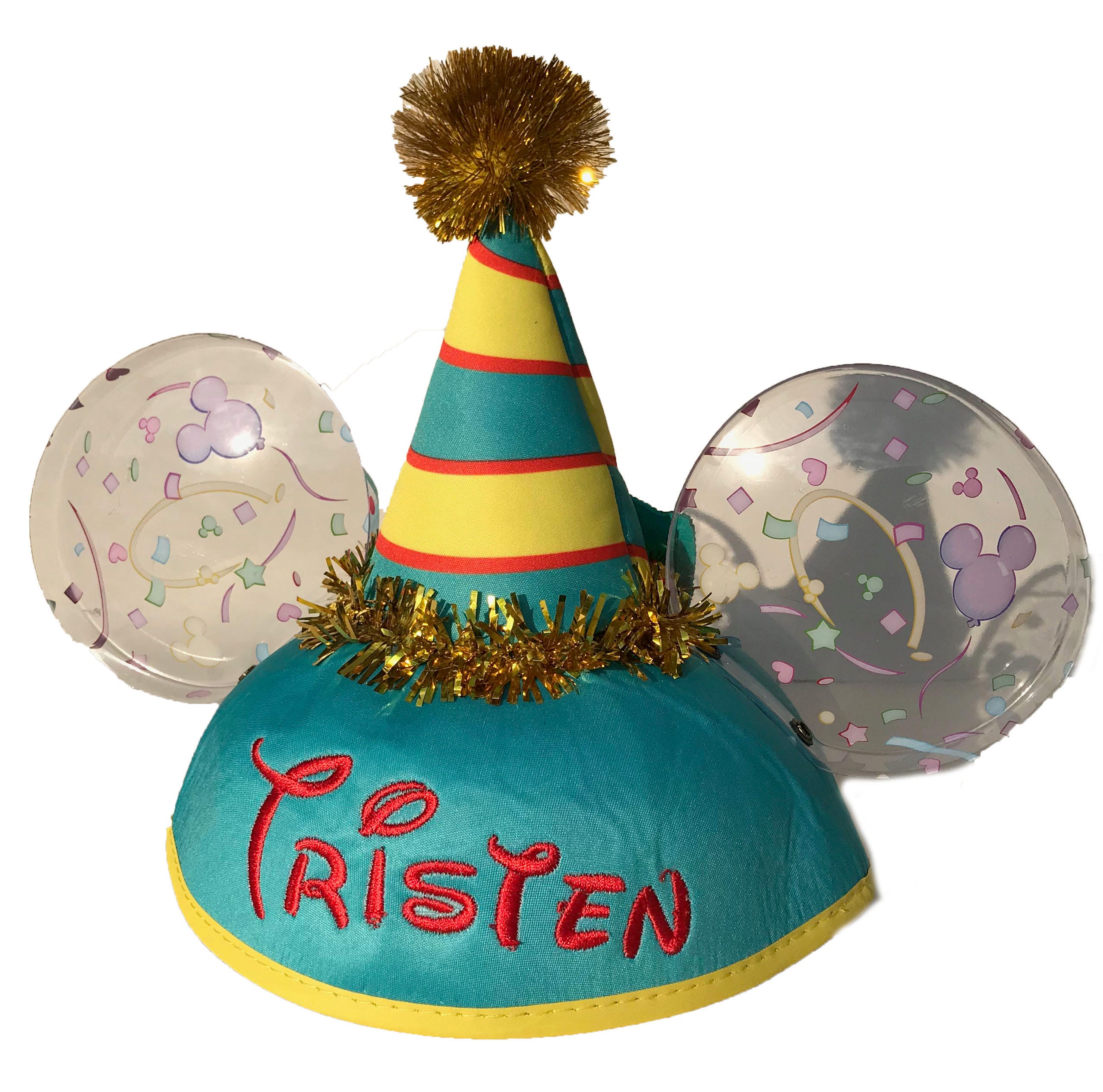 personalized mickey hat