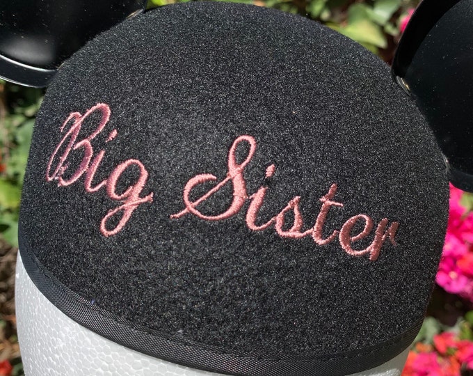 Big Sister Mickey Mouse Ear Hat