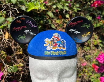 Personalized Disneyland My First Visit Ear Hat - Infant Size