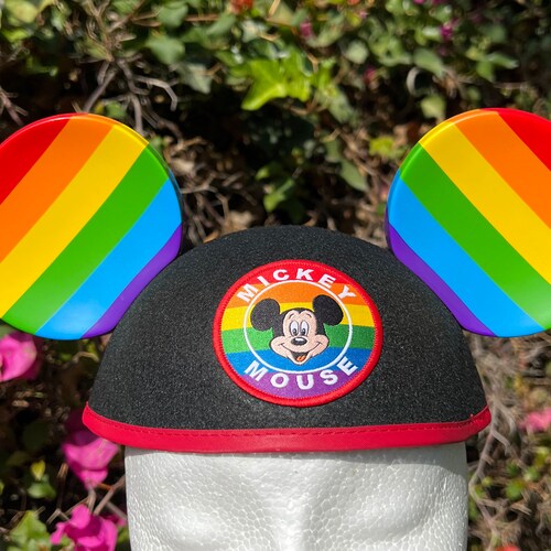 Personalized Rainbow Pride Mickey Mouse 
