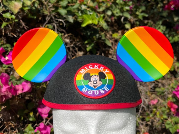 Personalized Rainbow Pride Mickey Mouse 