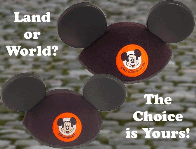 mickey mouse ears hat with name