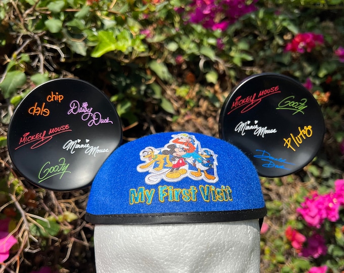 Personalized Disneyland My First Visit Ear Hat - Youth Size