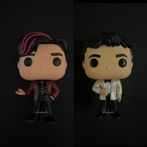 Shadowhunters MALEC Wedding Season 1 Custom Vinyl Figure Doll - Alec Alexander Lightwood - Magnus Bane