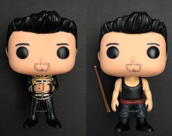 Magnus Bane Training / Military Shirt - Shadowhunters Season 3 Custom Figure Pop Doll - Warlock