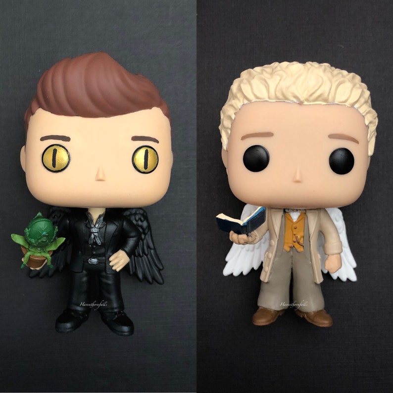 good omens funko pop wings