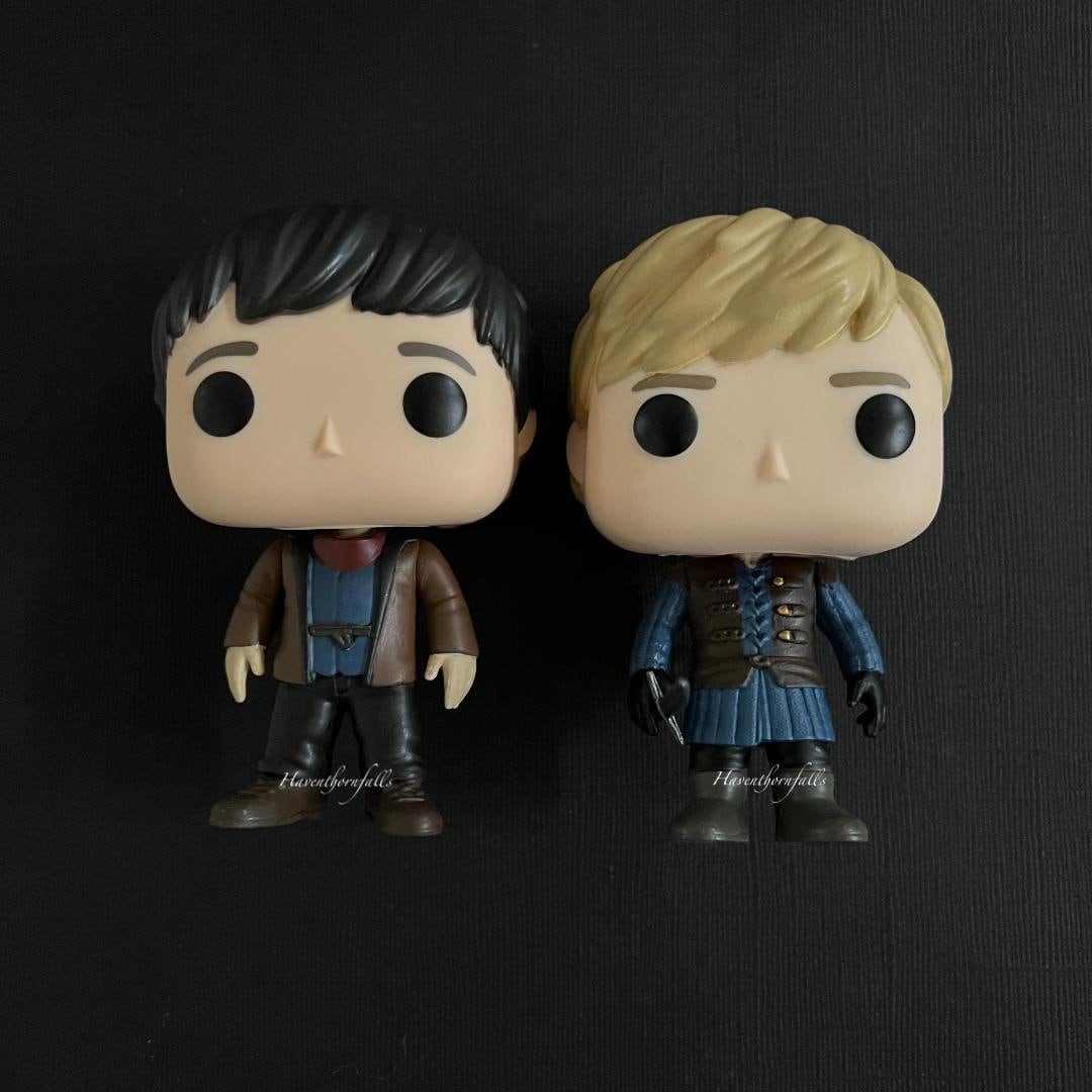 Merlin Arthur BBC Merthur Custom Figure Pop Doll Etsy