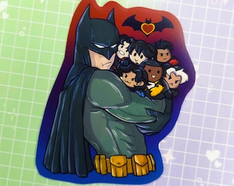 Batfam 3" Sticker