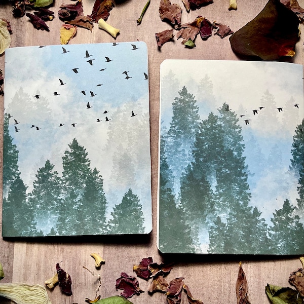 Misty Forest Pocket Notebook