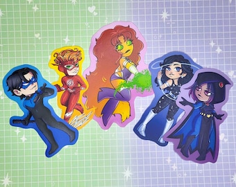 Titans 3” Stickers