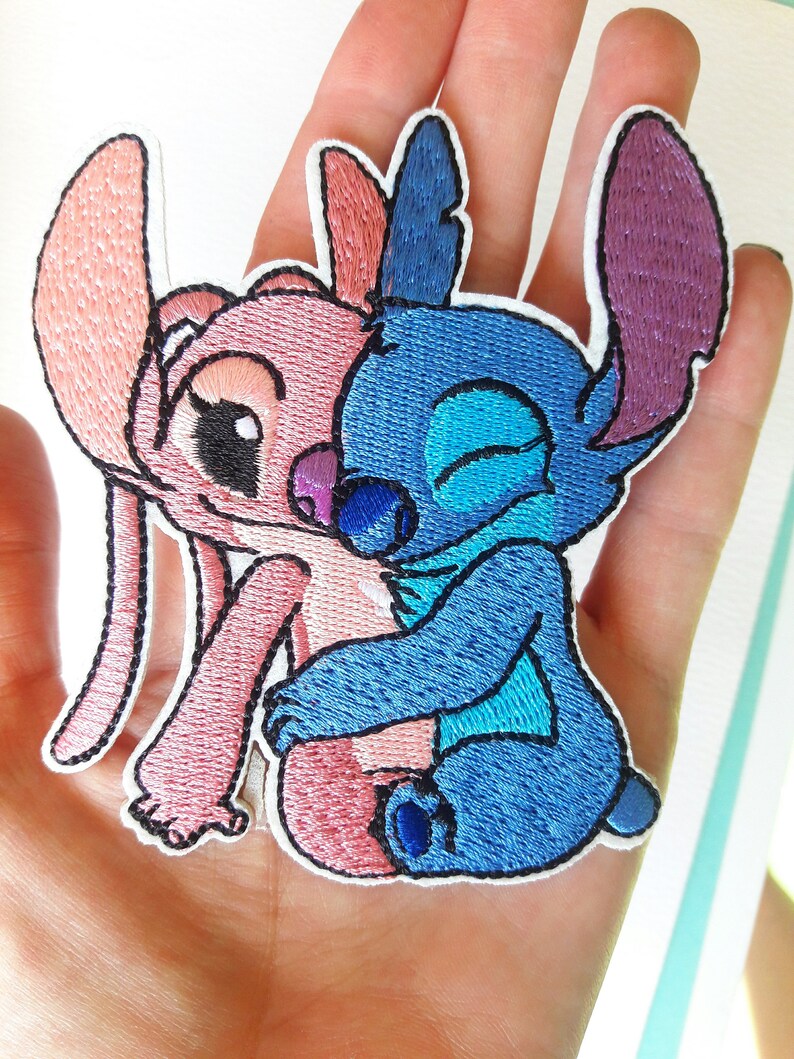 Stitch and Angel Patch Lilo & Stitch Experiment 626 and Etsy